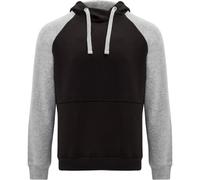 ROLY Men's Badet Two Tone Hoodie in Black | Size: Small ROLY Black S