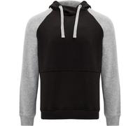 ROLY Men's Badet Two Tone Hoodie in True Black | Size: 2XL ROLY True Black 2XL