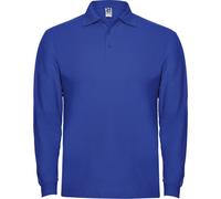 ROLY Men's Estrella Long-Sleeved Polo Shirt in Royal | Size: XL ROLY Royal XL