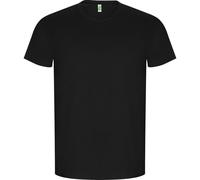 ROLY Men's Golden Plain Short-Sleeved T-Shirt in Black | Size: Small ROLY Black S