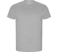 ROLY Men's Golden Plain Short-Sleeved T-Shirt in Grey | Size: 2XL ROLY Grey 2XL