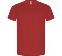 ROLY Men's Golden Plain Short-Sleeved T-Shirt in Red | Size: 2XL ROLY Red 2XL