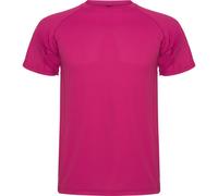 ROLY Men's Montecarlo Short-Sleeved Sports T-Shirt in Cerise | Size: Medium ROLY Cerise M