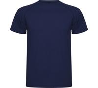 ROLY Men's Montecarlo Short-Sleeved Sports T-Shirt in Navy | Size: Medium ROLY Navy M