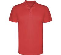 ROLY Men's Monzha Short-Sleeved Polo Shirt in Red | Size: XL ROLY Red XL