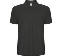 ROLY Men's Pegaso Premium Short-Sleeved Polo Shirt in Jet Black | Size: Large ROLY Jet Black L