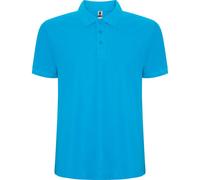 ROLY Men's Pegaso Premium Short-Sleeved Polo Shirt in Turquoise | Size: 4XL ROLY Turquoise 4XL