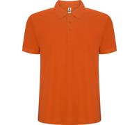 ROLY Men's Pegaso Premium Short-Sleeved Polo Shirt in Orange | Size: 4XL ROLY Orange 4XL