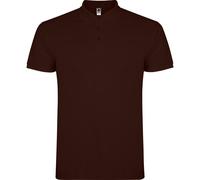 ROLY Men's Star Polo Shirt in Chocolate | Size: 3XL ROLY Chocolate 3XL