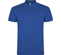 ROLY Men's Star Short-Sleeved Polo Shirt in Royal | Size: 2XL ROLY Royal 2XL