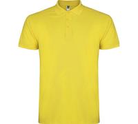 ROLY Men's Star Short-Sleeved Polo Shirt in Yellow | Size: XL ROLY Yellow XL