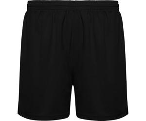 Roly Unisex Adult Player Sports Shorts (XL) (Solid Black)