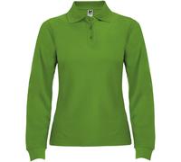 ROLY Women's Estrella Long-Sleeved Polo Shirt in Light Green | Size: 2XL ROLY Light Green 2XL