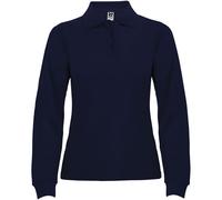 ROLY Women's Estrella Long-Sleeved Polo Shirt in Navy | Size: 3XL ROLY Navy 3XL