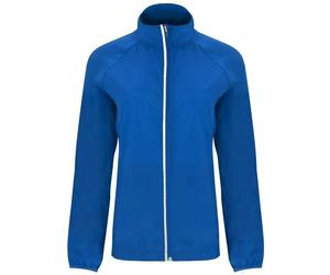 Roly Womens Glasgow Packaway Slim Windbreaker - Royal Blue - S - Royal Blue - 100% Polyester