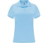 Roly Womens/Ladies Monzha Short-Sleeved Sports Polo Shirt (L) (Sky Blue)