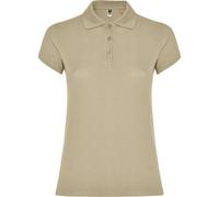 ROLY Women's Star Polo Shirt in Light Sand | Size: Medium ROLY Light Sand M
