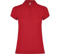 ROLY Women's Star Polo Shirt in Red | Size: Small ROLY Red S