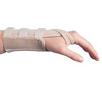 Rolyan Elastic Cock-Up Wrist Support, Supportive Wrist Brace for Injuries, Strains, and Pain, Provides Comfortable Support, Metal Malleable Stay, Large, Right (Eligible for VAT relief in the UK)