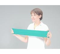 Rolyan Energising Exercise Bands, Exercise Bands in Various Lengths and Progressive Resistance Levels for Enhanced Strength, Range of Motion, and Coordination, Green, Heavy, 25m