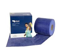 Rolyan Energising Exercise Bands , Ideal Resistance Tool for Upper and Lower Extremity Exercises to Tone Muscles and Increase Flexibility, Supports Physical Therapy, Latex Free, Blue, Extra Heavy, 50m
