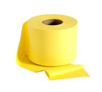 Rolyan Energising Exercise Bands, Ideal Resistance Tool for Upper and Lower Extremity Exercises to Tone Muscles and Increase Flexibility, Supports Physical Therapy, Latex Free, Yellow, Light, 50m