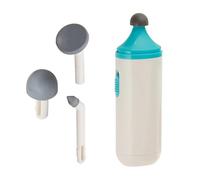 Rolyan Mini Massager, Compact Battery Operated Medical Massager for Scar Tissue, Includes 3 Massage Heads, Small Massaging Device for Surgery Scars, Hands, Feet, & Small Areas, Relaxing Pulse Massager