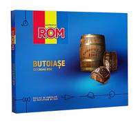 ROM Chocolate Rum Barrels - Dad Gifts - Fathers Day Chocolate Liqueurs - Fathers Day Gift - Traditional Romanian Confectionery Since 1964