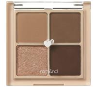 rom&nd Better Than Eyes 4 ColorsㅣMake up Eyeshadow PaletteㅣWarm Natural Cosmetic Eye ShadowsㅣK-beauty Korean Cosmetics 6g/0.21oz (03 DRY RAGRAS)
