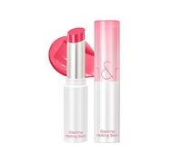 rom&nd Glasting Melting Balm 3.5g (02 LOVEY PINK) | Tinted Lip Balm | Crystal Water Gloss Shine | Hydrating, Non Sticky Plumping Balm for Dewy Lips | 02 Lovey Pink
