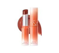 rom&nd Glasting Melting Balm (NEW) 6 ColorsㅣGlossy, Plumping Lips, Moisture, Translucent, Water Bomb, High Pigmented, Veganㅣ3.5g 0.12oz (15 Pecan Brew)