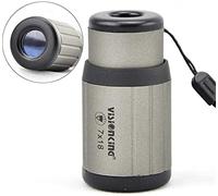 ROM Products Binoculars for Adults,Practical Telescope Catadioptric Telescope 7X18 Mini Pocket Portable Professional Highdefin