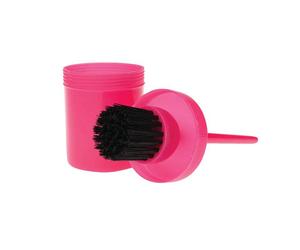 Roma Brights Hoof Oil Brush & Bottle Hot Pink (One Size)