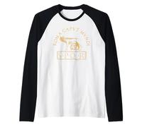 Roma Caput Mundi Ancient Rome Roman Empire Raglan Baseball Tee
