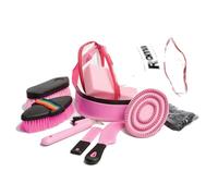 Roma Cylinder Grooming Kit 9 Pieces - Pink