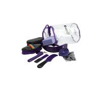 Roma Cylinder Grooming Kit 9 Pieces - Purple