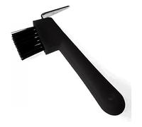 Roma Deluxe Hoof Pick With Brush - Black