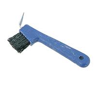 Roma Deluxe Hoof Pick with Brush, Blue