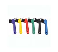 Roma Deluxe Hoof Pick With Brush - Purple