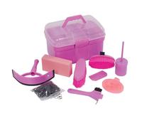 Roma Ultimate 10 piece Grooming Kit - Pink
