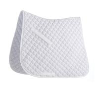 Roma Grand Prix All Purpose Saddle Pad, White, Pony