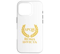 Roma Invicta SPQR Classical Rome Ancient Roman History Case for iPhone 16 Pro