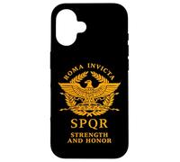 Roma Invicta SPQR Roman Eagle Strength and Honor Case for iPhone 16