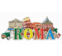 Roma Italy 3D Fridge Magnet Souvenir Gift,Resin Handmade Rome Refrigerator Magnet Home & Kitchen Decoration Collection