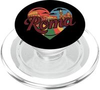 Roma Italy T-Shirt - Heart Design Rome Travel Souvenir PopSockets PopGrip for MagSafe