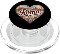 Roma Italy T-Shirt - Heart Design Rome Travel Souvenir PopSockets PopGrip for MagSafe