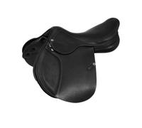 ROMA JUMPING SADDLE WOOD AND HAMMERED LEATHER