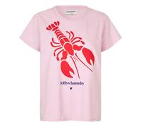 Roma Lobster Cotton T-shirt Pink S