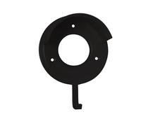 Roma Metal Bridle Bracket - Black