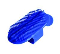 Roma Plastic Curry Comb - Black - Size: Large